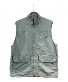 THE NORTHFACE PURPLELABEL（ザ・ノースフェイス パープルレーベル）の古着「PERTEX UNLIMITED Mountain Wind Vest」｜グリーン