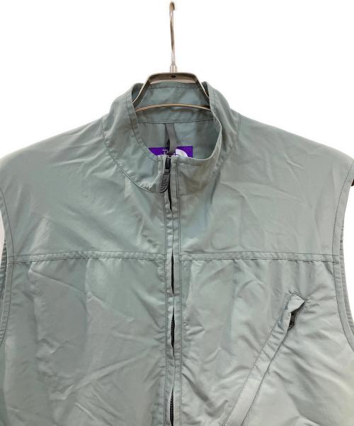 THE NORTHFACE PURPLELABEL（ザ・ノースフェイス パープルレーベル）THE NORTHFACE PURPLELABEL (ザ・ノースフェイス パープルレーベル) PERTEX UNLIMITED Mountain Wind Vest グリーン サイズ:Mの古着・服飾アイテム