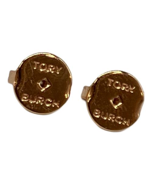 TORY BURCH（トリーバーチ）TORY BURCH (トリーバーチ) ROPE LOGO DROP EARRING ピンクの古着・服飾アイテム