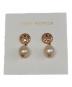 TORY BURCH（トリーバーチ）の古着「ROPE LOGO DROP EARRING」｜ピンク