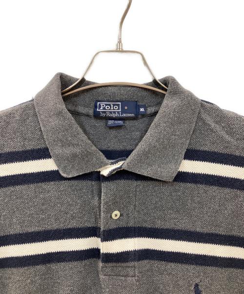 POLO RALPH LAUREN（ポロ・ラルフローレン）POLO RALPH LAUREN (ポロ・ラルフローレン) ポロシャツ グレー サイズ:XLの古着・服飾アイテム