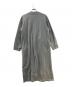 MM6 Maison Margiela (エムエムシックスメゾンマルジェラ) スウェットガウンコート グレー サイズ:L 未使用品：13000円