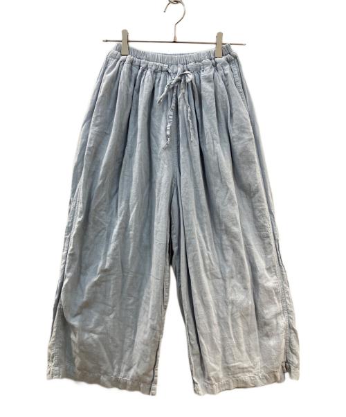 ARMEN（アーメン）ARMEN (アーメン) コットンワイドパンツ スカイブルー サイズ:1の古着・服飾アイテム