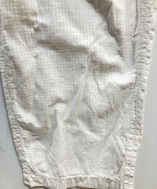 maison de soil homme（メゾンドソイルオム）maison de soil HOMME (メゾンドソイルオム) パンツ ホワイト サイズ:1の古着・服飾アイテム