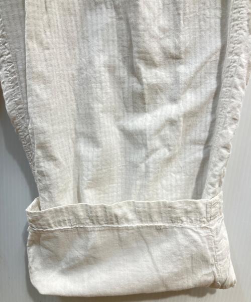 maison de soil homme（メゾンドソイルオム）maison de soil HOMME (メゾンドソイルオム) パンツ ホワイト サイズ:1の古着・服飾アイテム