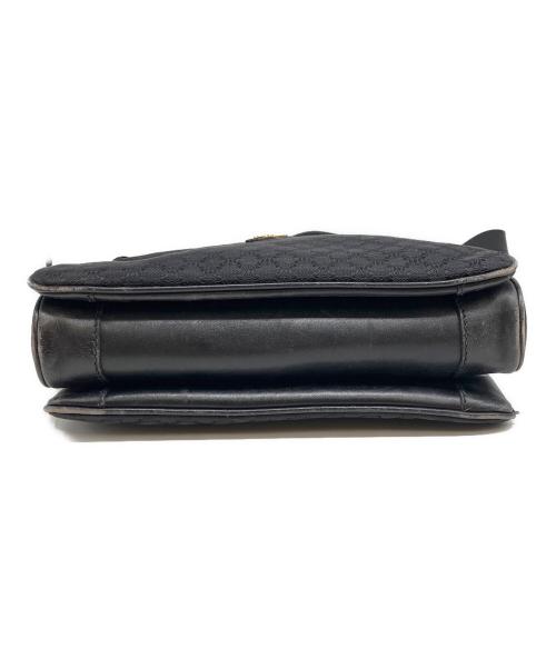 CELINE（セリーヌ）CELINE (セリーヌ) オールド マカダム キャンバス ショルダーバッグ ブラックの古着・服飾アイテム