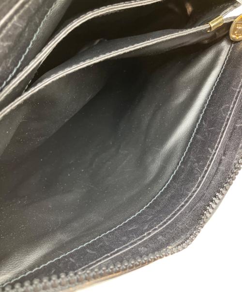 CELINE（セリーヌ）CELINE (セリーヌ) オールド マカダム キャンバス ショルダーバッグ ブラックの古着・服飾アイテム