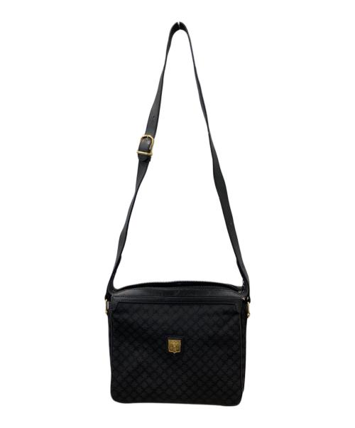 CELINE（セリーヌ）CELINE (セリーヌ) オールド マカダム キャンバス ショルダーバッグ ブラックの古着・服飾アイテム