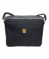 CELINE（セリーヌ）の古着「オールド マカダム キャンバス ショルダーバッグ」｜ブラック