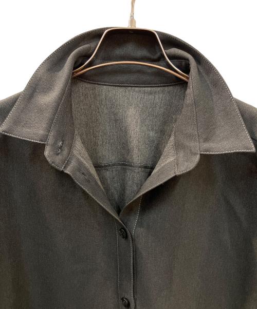 RIM.ARK（リムアーク）RIM.ARK (リムアーク) Fake denim SH フェイクデニムシャツ グレー サイズ:38の古着・服飾アイテム