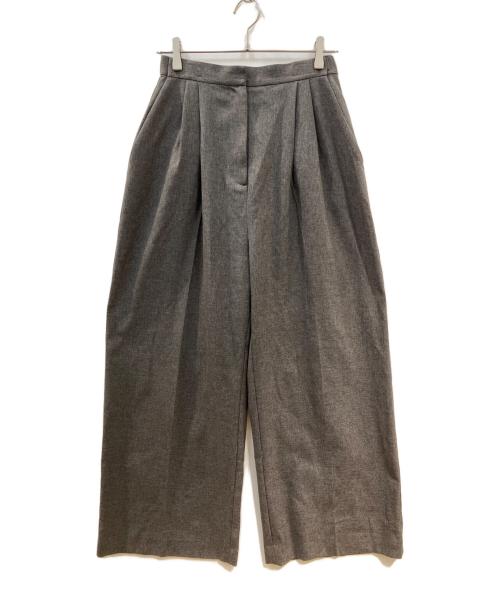 RIM.ARK（リムアーク）RIM.ARK (リムアーク) Move belt tuck PT ムーブベルトタックパンツ グレー サイズ:38の古着・服飾アイテム