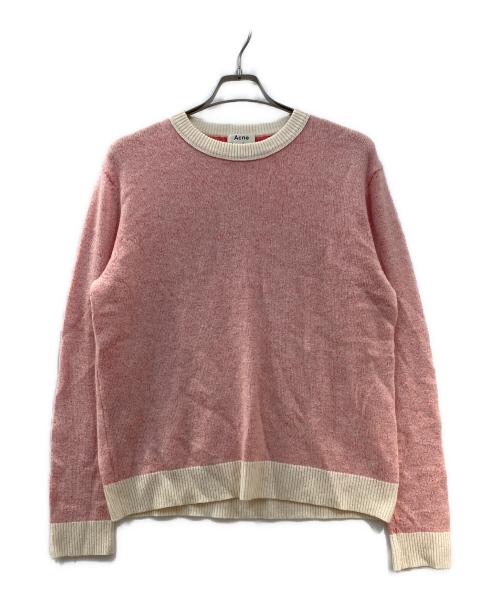 Acne studios（アクネ ストゥディオズ）ACNE STUDIOS (アクネ ストゥディオズ) カシミヤニット ピンク サイズ:Mの古着・服飾アイテム