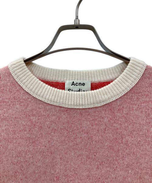 Acne studios（アクネ ストゥディオズ）ACNE STUDIOS (アクネ ストゥディオズ) カシミヤニット ピンク サイズ:Mの古着・服飾アイテム