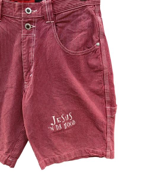LEVI'S（リーバイス）LEVI'S (リーバイス) silvertab ペインターショーツ レッド サイズ:81cmの古着・服飾アイテム