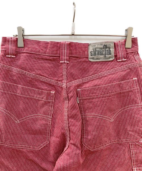 LEVI'S（リーバイス）LEVI'S (リーバイス) silvertab ペインターショーツ レッド サイズ:81cmの古着・服飾アイテム