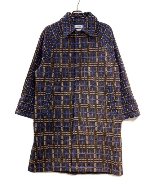 Coohem（コーヘン）Coohem (コーヘン) RETRO CHECK TWEED COAT ブラック サイズ:2の古着・服飾アイテム