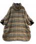 F/CE. (エフシーイー) CHECK PONCHO ツイードポンチョ ベージュ サイズ:FREE：15000円
