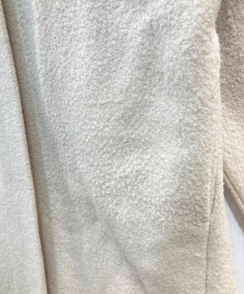 evam eva（エヴァムエヴァ）evam eva (エヴァムエヴァ) press wool long coat ベージュ サイズ:1の古着・服飾アイテム