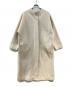 evam eva（エヴァムエヴァ）の古着「press wool long coat」｜ベージュ