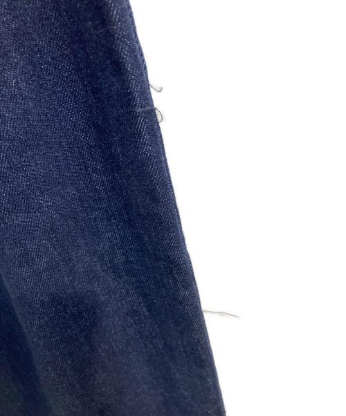 URBAN RESEARCH DOORS（アーバンリサーチドアーズ）URBAN RESEARCH DOORS (アーバンリサーチドアーズ) Denim Tuck Wide Pants インディゴ サイズ:Ⅼの古着・服飾アイテム