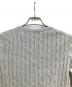 中古・古着 POLO RALPH LAUREN (ポロ・ラルフローレン) ケーブルニット グレー サイズ:S：4000円