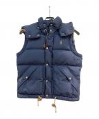POLO RALPH LAURENポロ・ラルフローレン）の古着「ダウンベスト」｜ネイビー