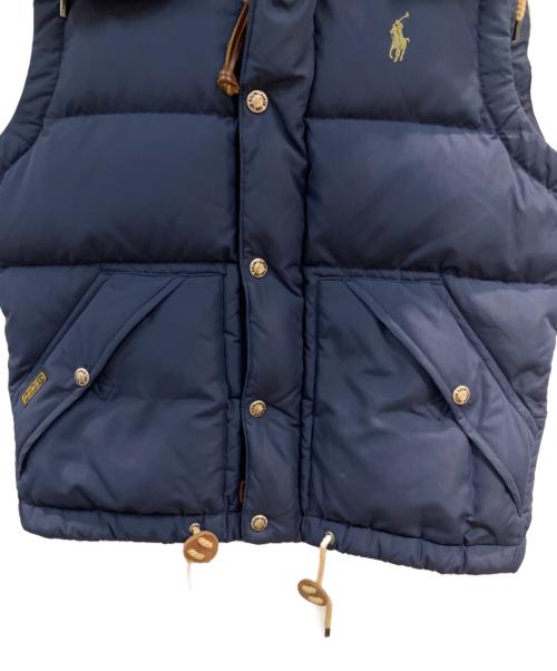 POLO RALPH LAUREN（ポロ・ラルフローレン）POLO RALPH LAUREN (ポロ・ラルフローレン) ダウンベスト ネイビー サイズ:Sの古着・服飾アイテム