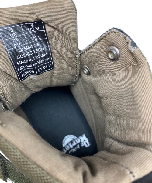 Dr.Martens（ドクターマーチン）Dr.Martens (ドクターマーチン) COMBS TECH グリーン サイズ:uk5の古着・服飾アイテム