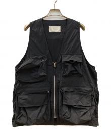 TODAYFUL（トゥデイフル）の古着「Nylon Pocket Vest」｜ブラック