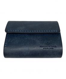 STANDARD OF TRAVEL ATELIER SABO（スタンダード）の古着「3つ折り財布」｜ネイビー