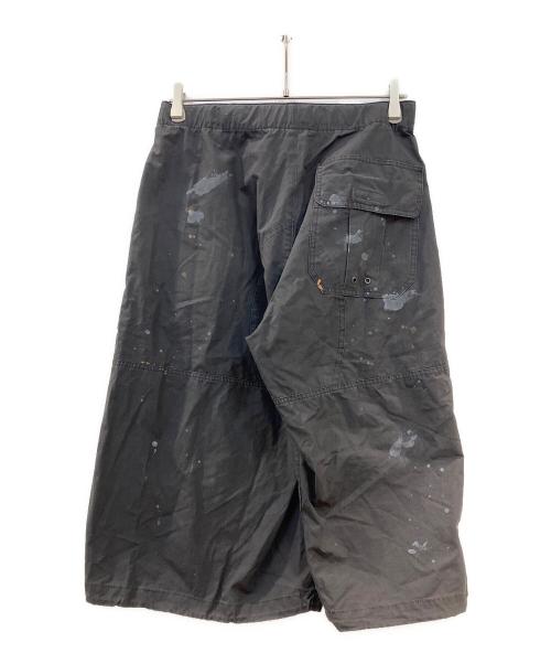MIHARA YASUHIRO（ミハラヤスヒロ）MIHARA YASUHIRO (ミハラヤスヒロ) クロップドパンツ ブラック サイズ:46の古着・服飾アイテム