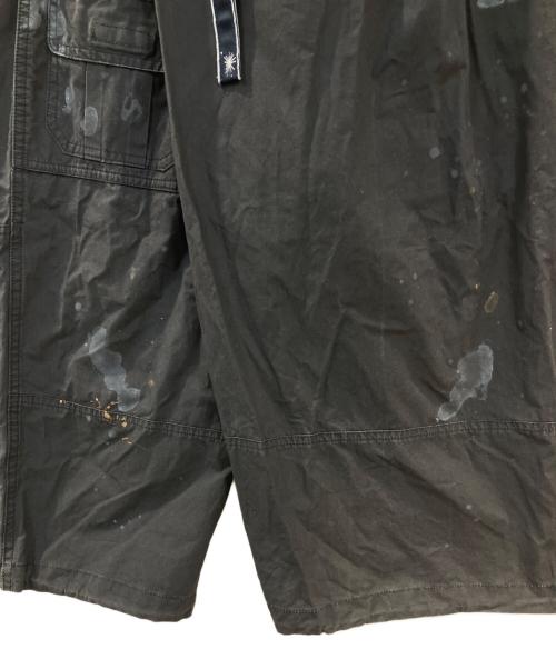 MIHARA YASUHIRO（ミハラヤスヒロ）MIHARA YASUHIRO (ミハラヤスヒロ) クロップドパンツ ブラック サイズ:46の古着・服飾アイテム