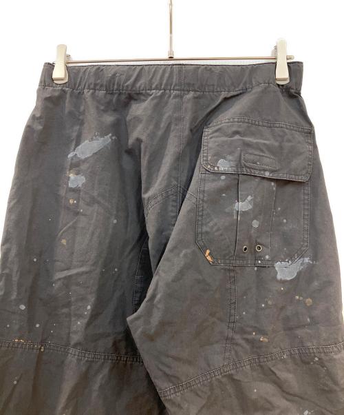 MIHARA YASUHIRO（ミハラヤスヒロ）MIHARA YASUHIRO (ミハラヤスヒロ) クロップドパンツ ブラック サイズ:46の古着・服飾アイテム
