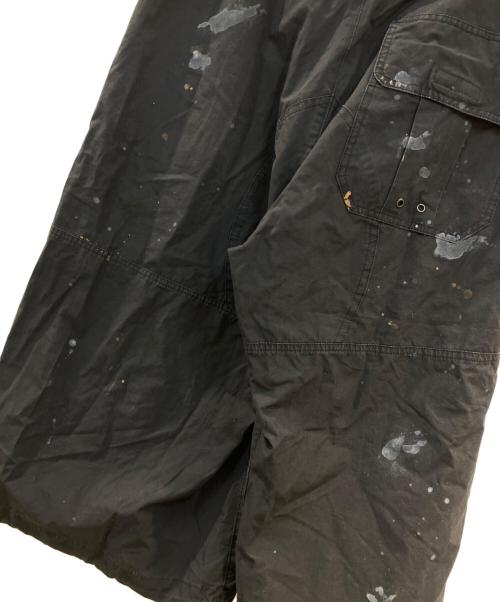 MIHARA YASUHIRO（ミハラヤスヒロ）MIHARA YASUHIRO (ミハラヤスヒロ) クロップドパンツ ブラック サイズ:46の古着・服飾アイテム