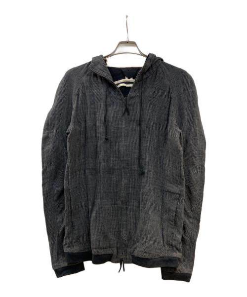 INDIVIDUAL SENTIMENTS（インディヴィジュアル センチメンツ）INDIVIDUAL SENTIMENTS (インディヴィジュアル センチメンツ) ジップパーカー グレーの古着・服飾アイテム