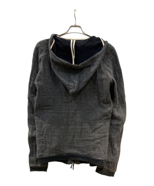 INDIVIDUAL SENTIMENTS（インディヴィジュアル センチメンツ）INDIVIDUAL SENTIMENTS (インディヴィジュアル センチメンツ) ジップパーカー グレーの古着・服飾アイテム