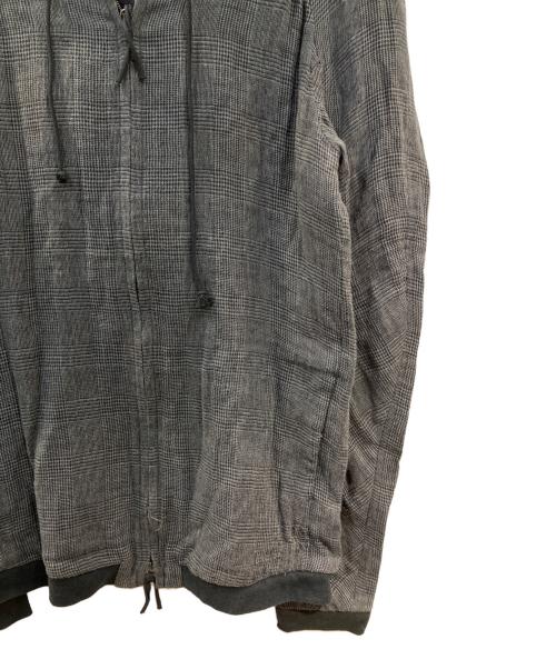 INDIVIDUAL SENTIMENTS（インディヴィジュアル センチメンツ）INDIVIDUAL SENTIMENTS (インディヴィジュアル センチメンツ) ジップパーカー グレーの古着・服飾アイテム