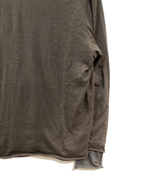 KOLOR（カラー）KOLOR (カラー) ニットカーディガン ブラウン サイズ:2の古着・服飾アイテム