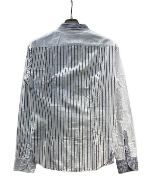 KOLOR（カラー）KOLOR (カラー) シルケットローンクレイジーシャツ ブルー サイズ:2の古着・服飾アイテム