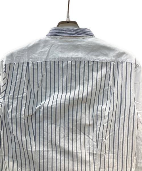 KOLOR（カラー）KOLOR (カラー) シルケットローンクレイジーシャツ ブルー サイズ:2の古着・服飾アイテム