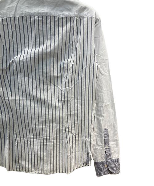 KOLOR（カラー）KOLOR (カラー) シルケットローンクレイジーシャツ ブルー サイズ:2の古着・服飾アイテム