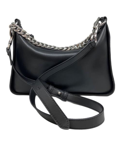 CHARLES & KEITH（チャールズアンドキース）CHARLES & KEITH (チャールズアンドキース) Minta Chain-Link Hobo Bag ブラックの古着・服飾アイテム