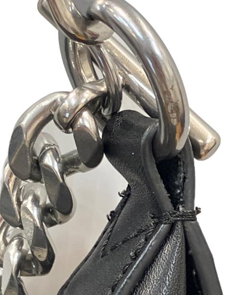 CHARLES & KEITH（チャールズアンドキース）CHARLES & KEITH (チャールズアンドキース) Minta Chain-Link Hobo Bag ブラックの古着・服飾アイテム