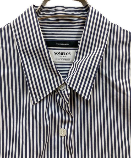 JOURNAL STANDARD（ジャーナルスタンダード）JOURNAL STANDARD (ジャーナルスタンダード) シャツ ネイビー サイズ:表記記名無しの古着・服飾アイテム