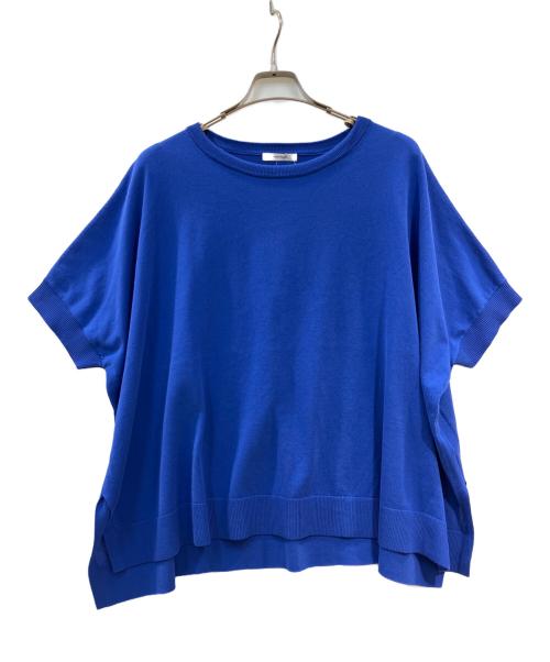 JOURNAL STANDARD（ジャーナルスタンダード）JOURNAL STANDARD (ジャーナルスタンダード) アイスコットンポンチョプルオーバー ブルー サイズ:F 未使用品の古着・服飾アイテム