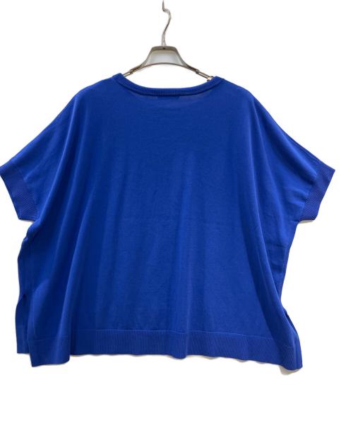 JOURNAL STANDARD（ジャーナルスタンダード）JOURNAL STANDARD (ジャーナルスタンダード) アイスコットンポンチョプルオーバー ブルー サイズ:F 未使用品の古着・服飾アイテム