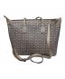 TORY BURCH (トリーバーチ) チェーンプリント トートバッグ グレー：8000円