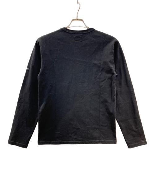 SCHOTT BROS.（ショット）SCHOTT BROS. (ショット) LEATHER PKT LS レザーポケット Tシャツ ONESTAR ワンスター ブラック サイズ:Sの古着・服飾アイテム