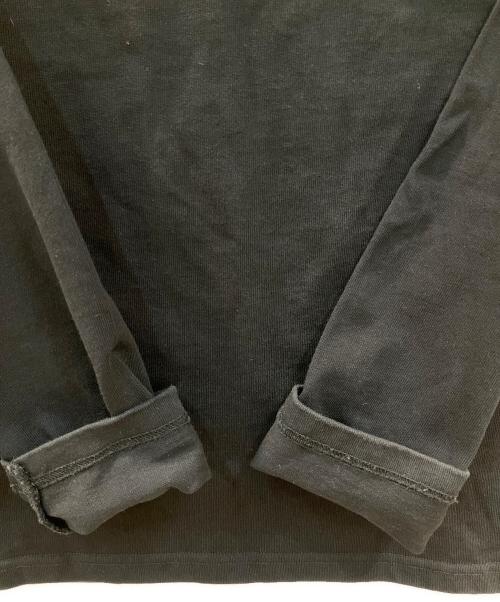 SCHOTT BROS.（ショット）SCHOTT BROS. (ショット) LEATHER PKT LS レザーポケット Tシャツ ONESTAR ワンスター ブラック サイズ:Sの古着・服飾アイテム
