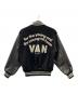 VAN (ヴァン) レザースリーブスタジャン ブラック サイズ:M：13000円